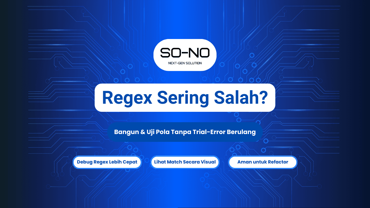 Regex Sering Salah? Bangun & Uji Pola Tanpa Trial-Error Berulang