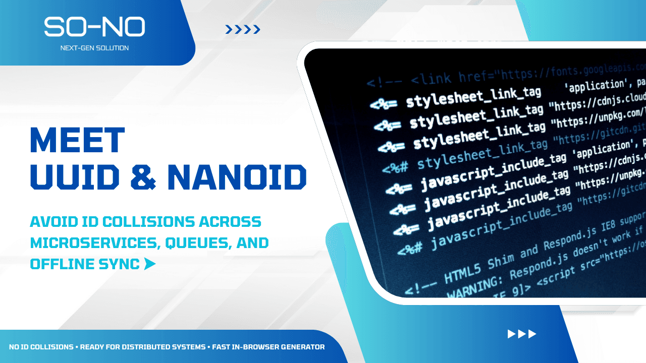 Meet UUID & NanoID: Safe Unique IDs for Modern Systems