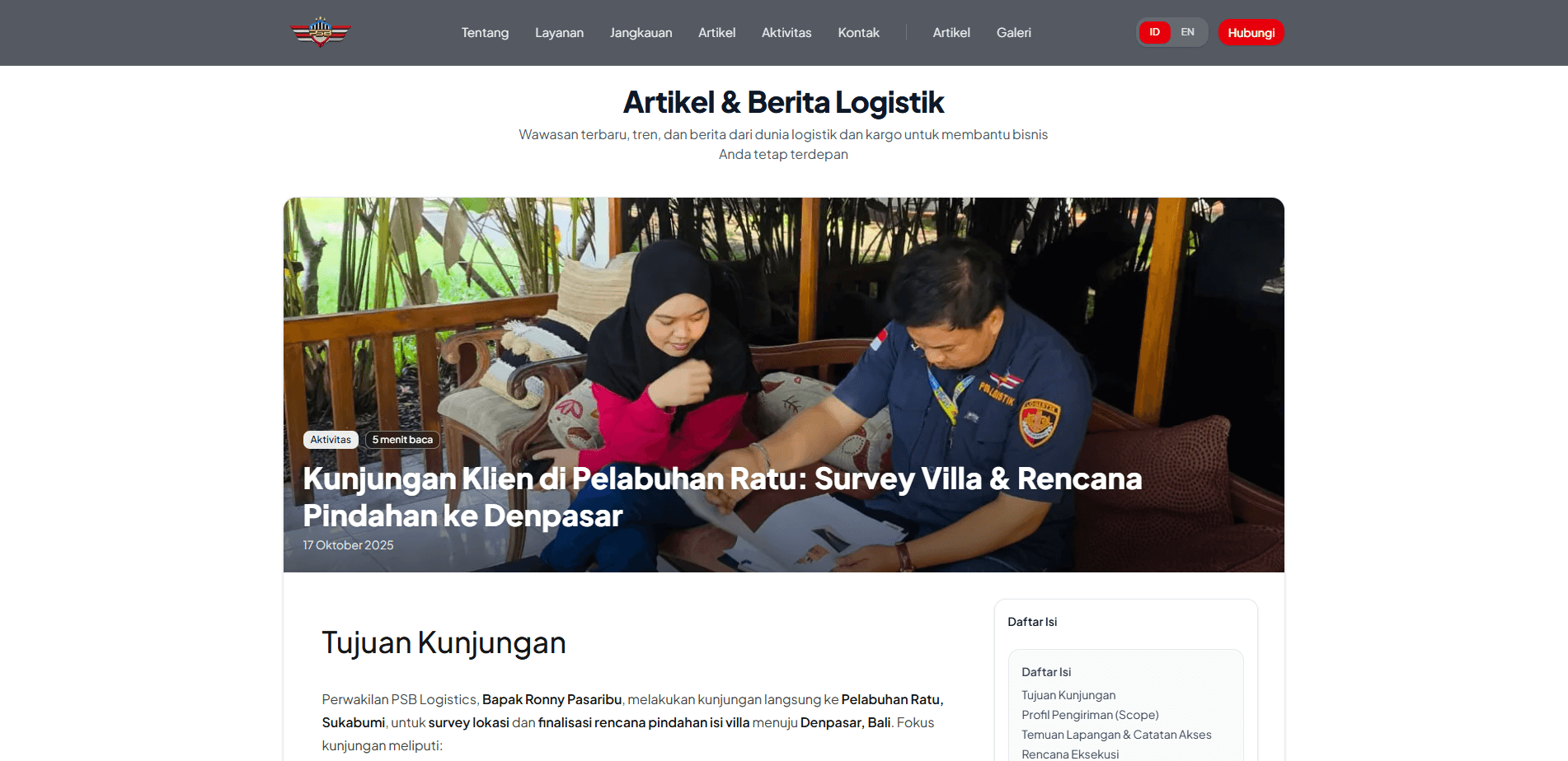 PSB – SEO-first Company Profile preview